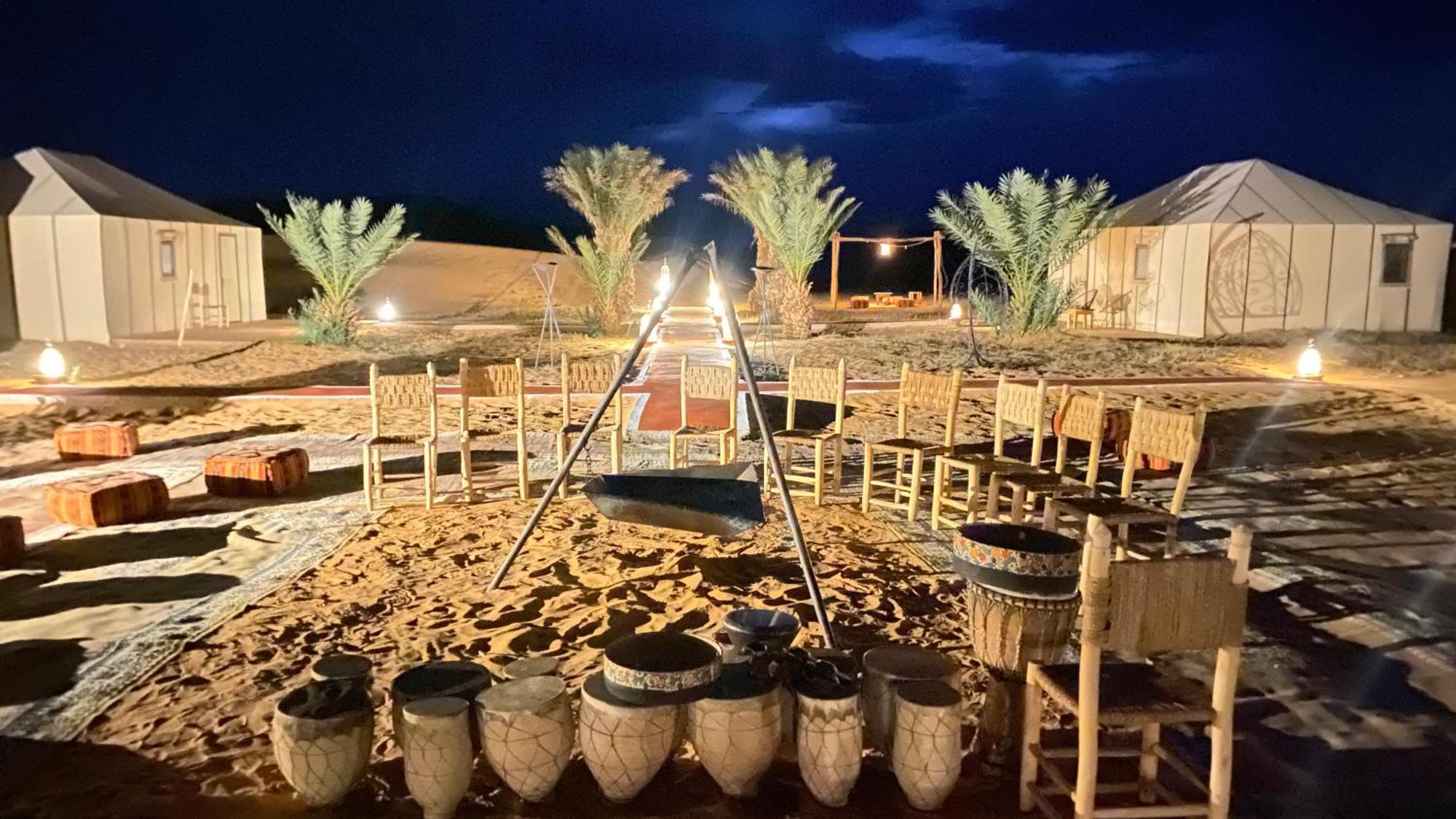 Hotel Erg Chebbi Sahara Camp Merzouga Exteriér fotografie